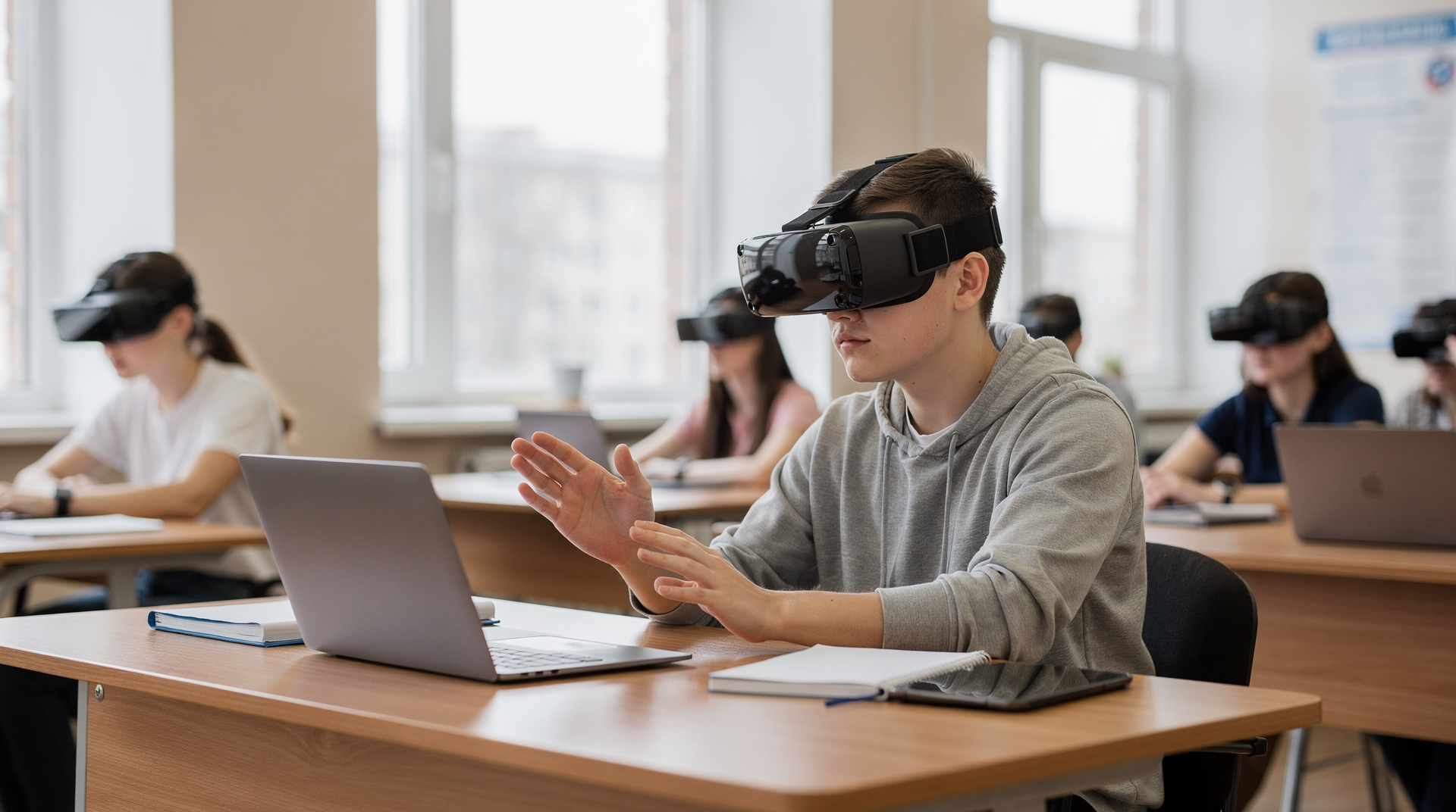 Как VR используется в образовании и онлайн-обучении